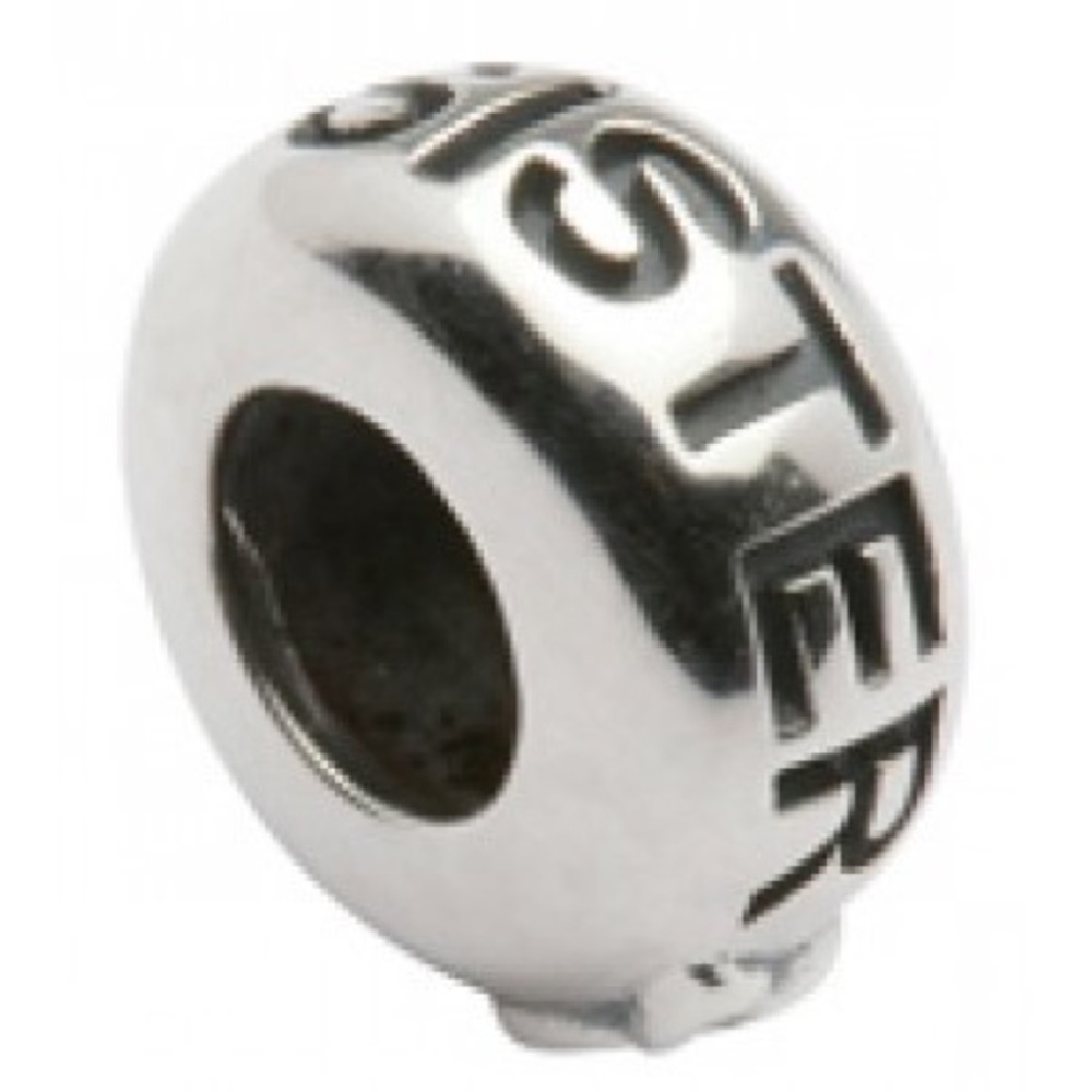 COPY - Tara’s Diary Irish Sister Sterling Silver Spacer Charm